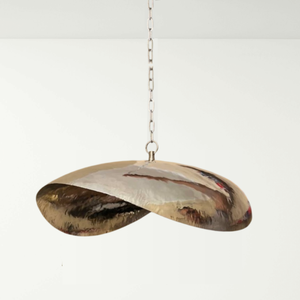 Silver Pendant Light