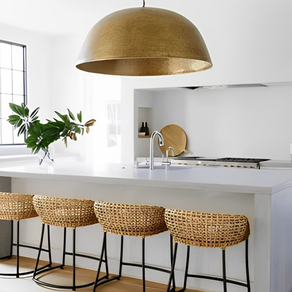 Brass Dome Pendant Light​