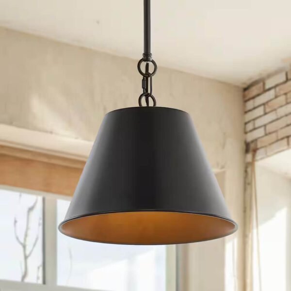 black kitchen island pendant light