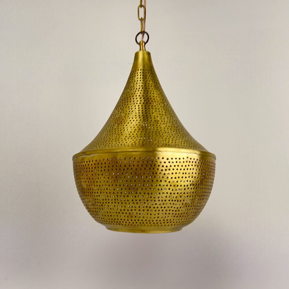 antique brass hanging lamp