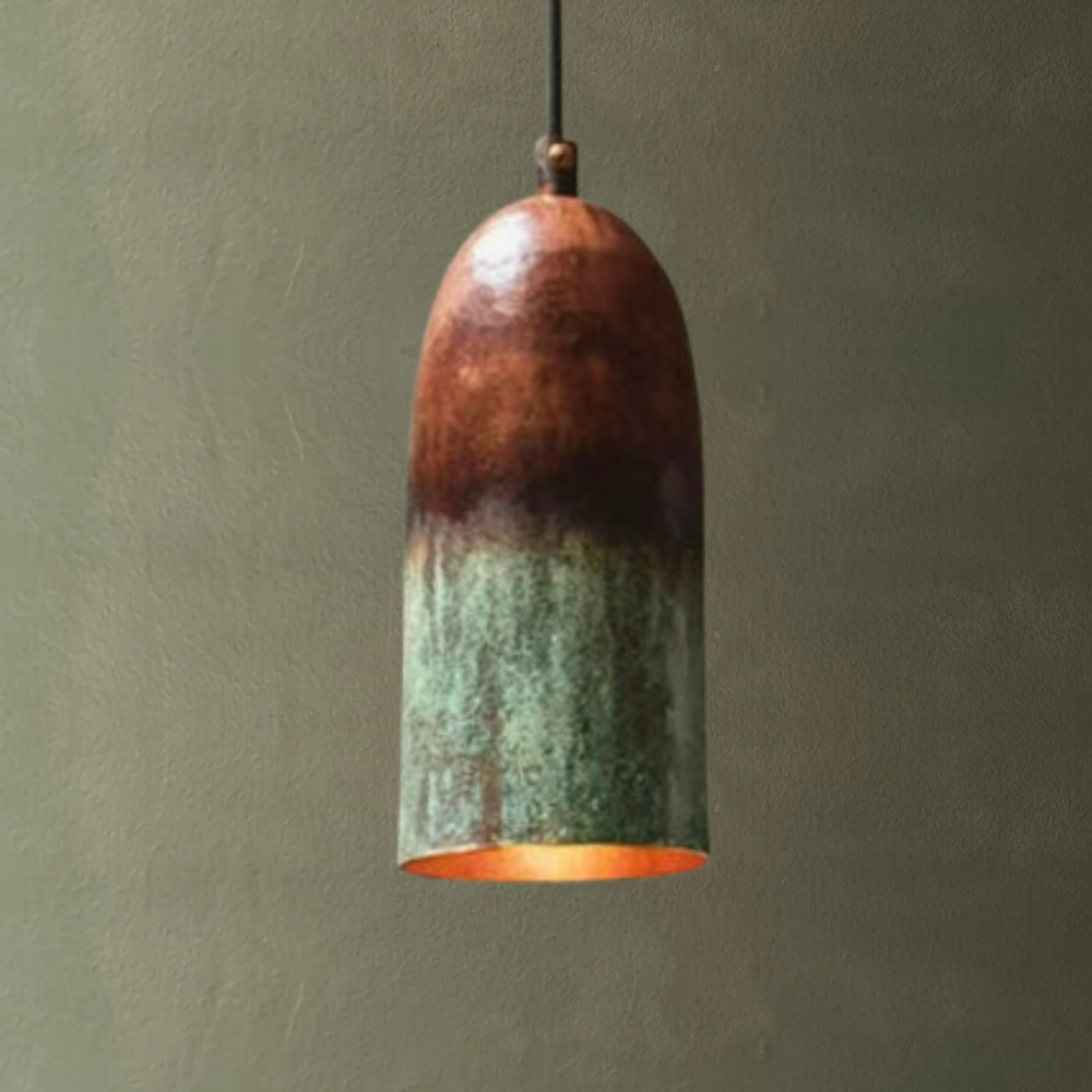 Vintage Copper Pendant Light