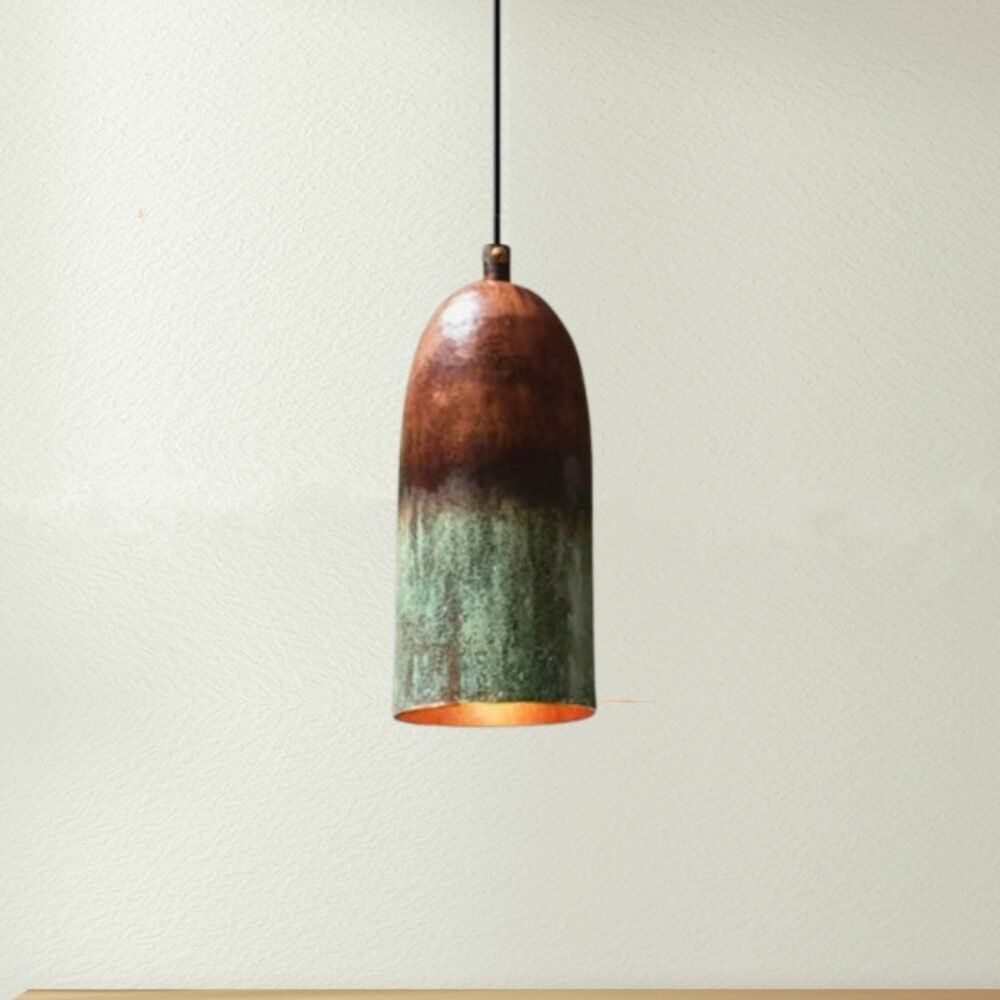 Vintage Copper Pendant Light