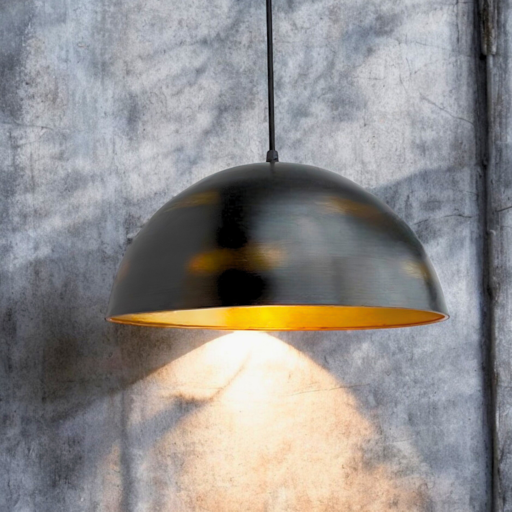 Black and Gold Hanging Light