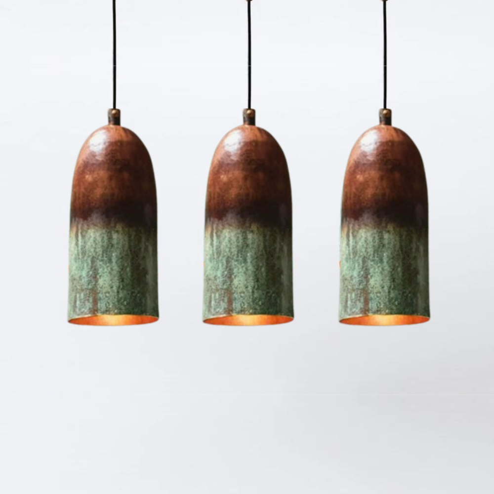 Vintage Copper Pendant Light