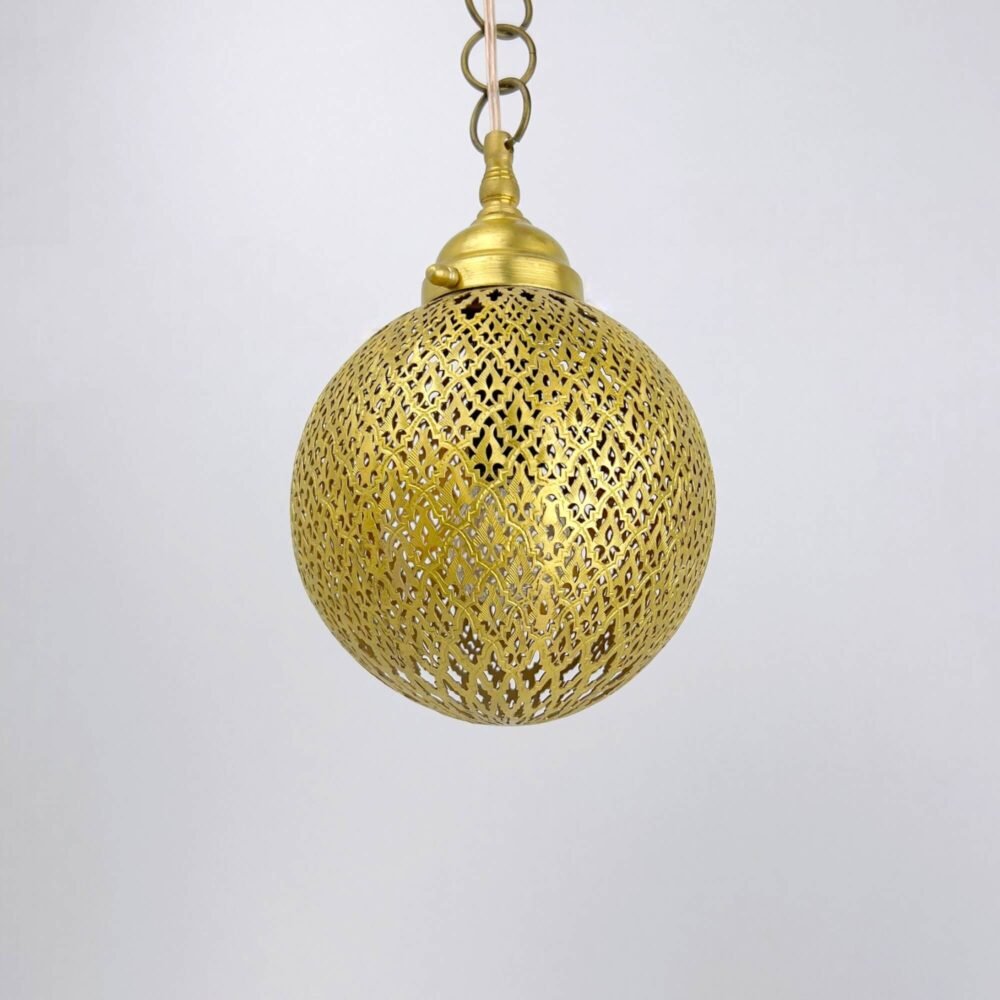 Globe Light Fixture