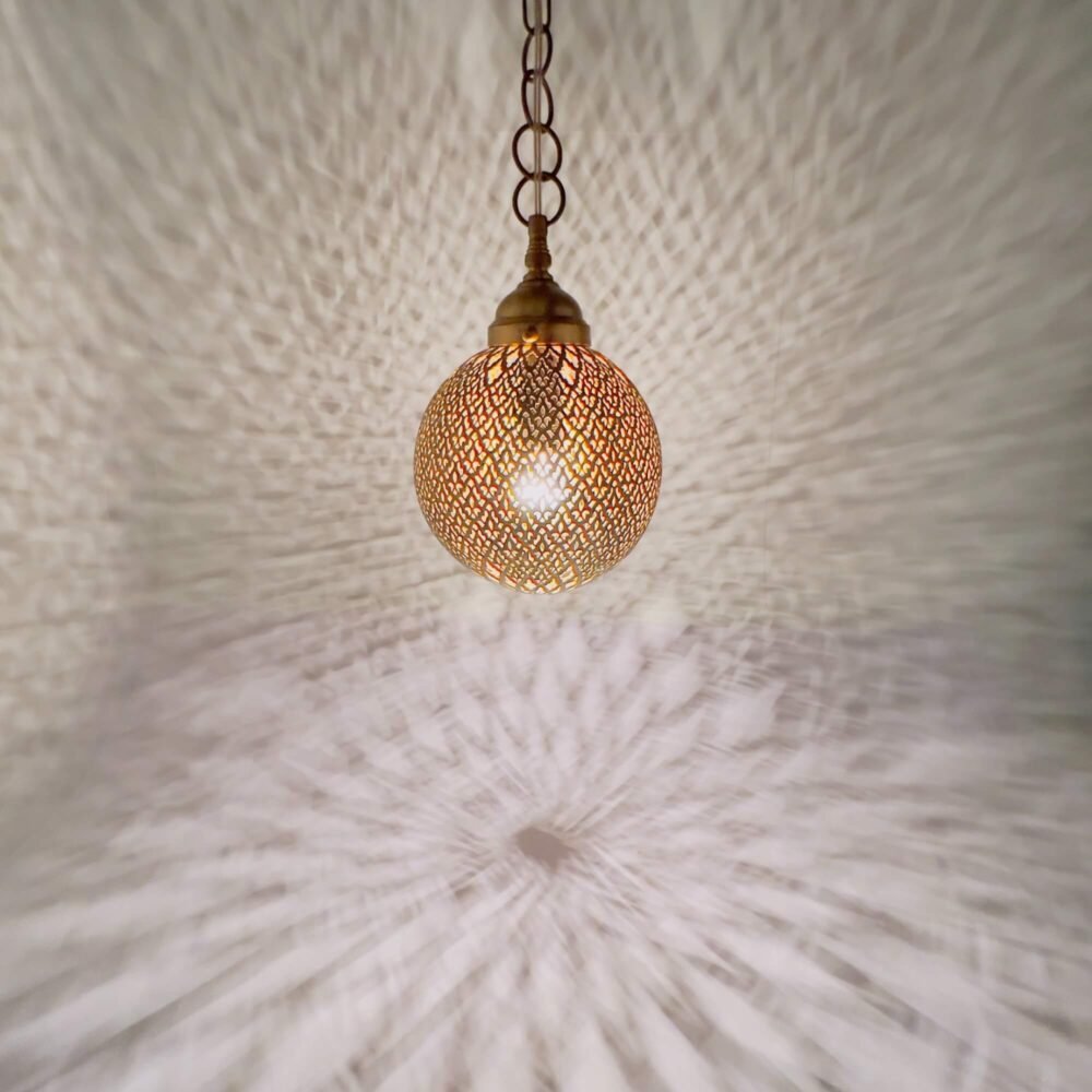 Globe Light Fixture