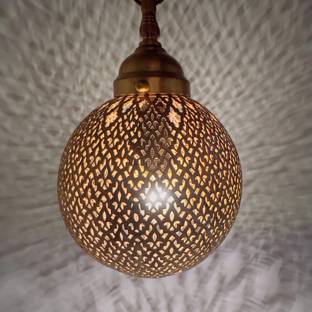 Globe Light Fixture