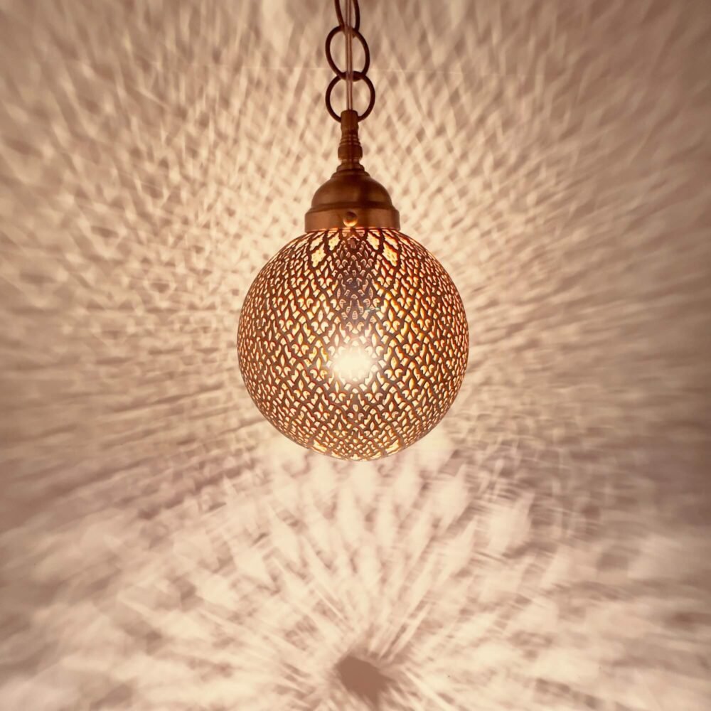 Globe Light Fixture