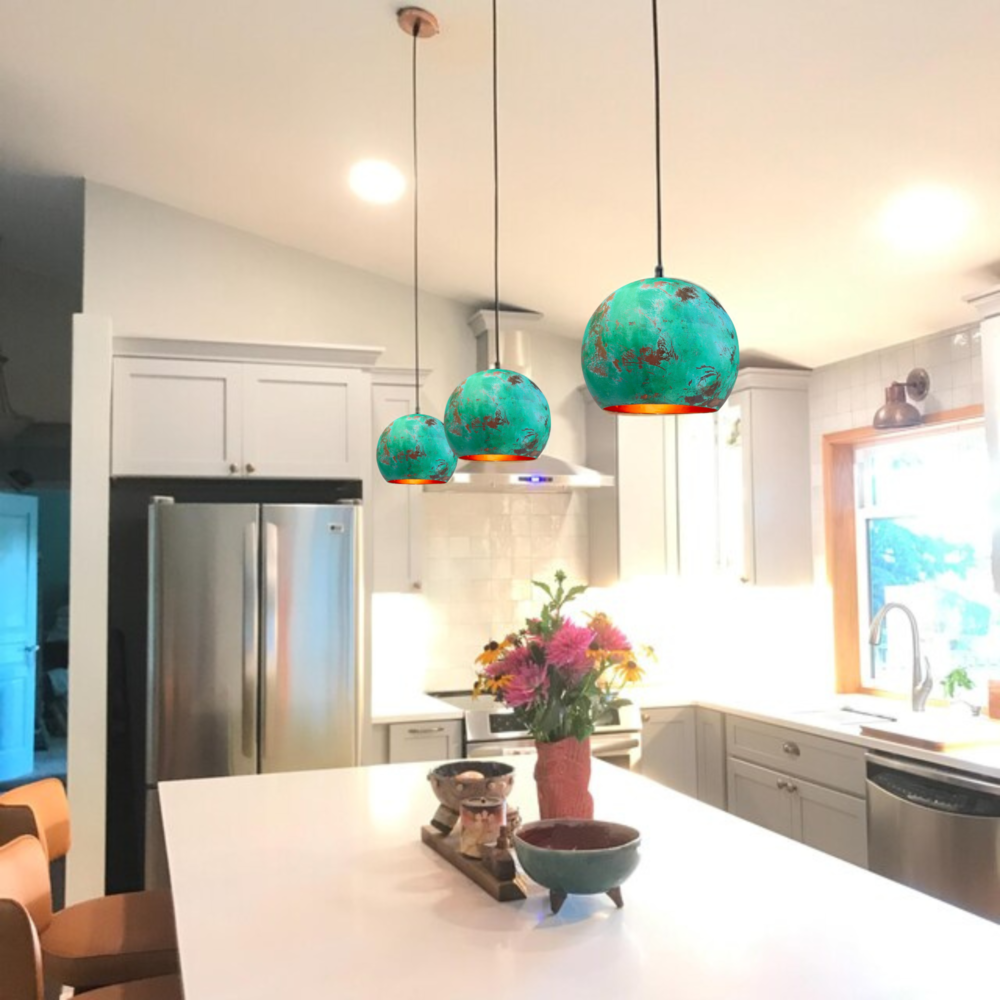 Copper Farmhouse Pendant Light