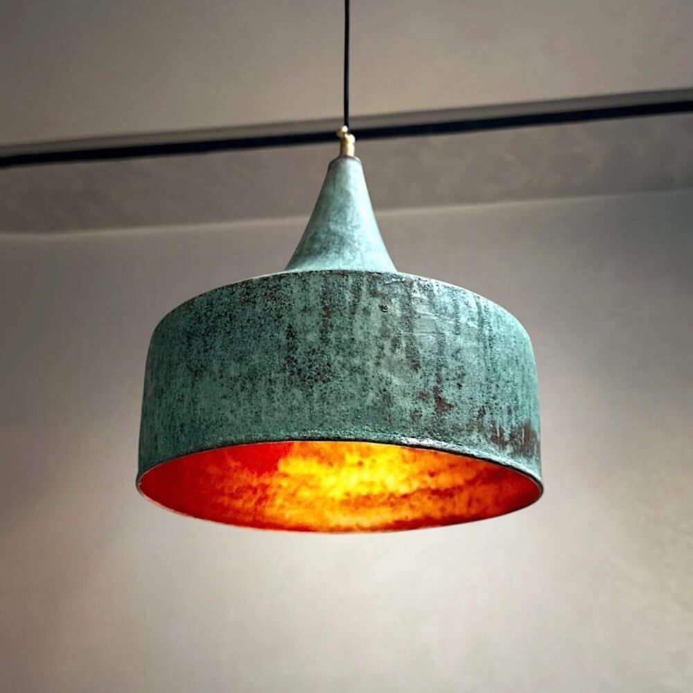 Patina Copper Kitchen Island Light